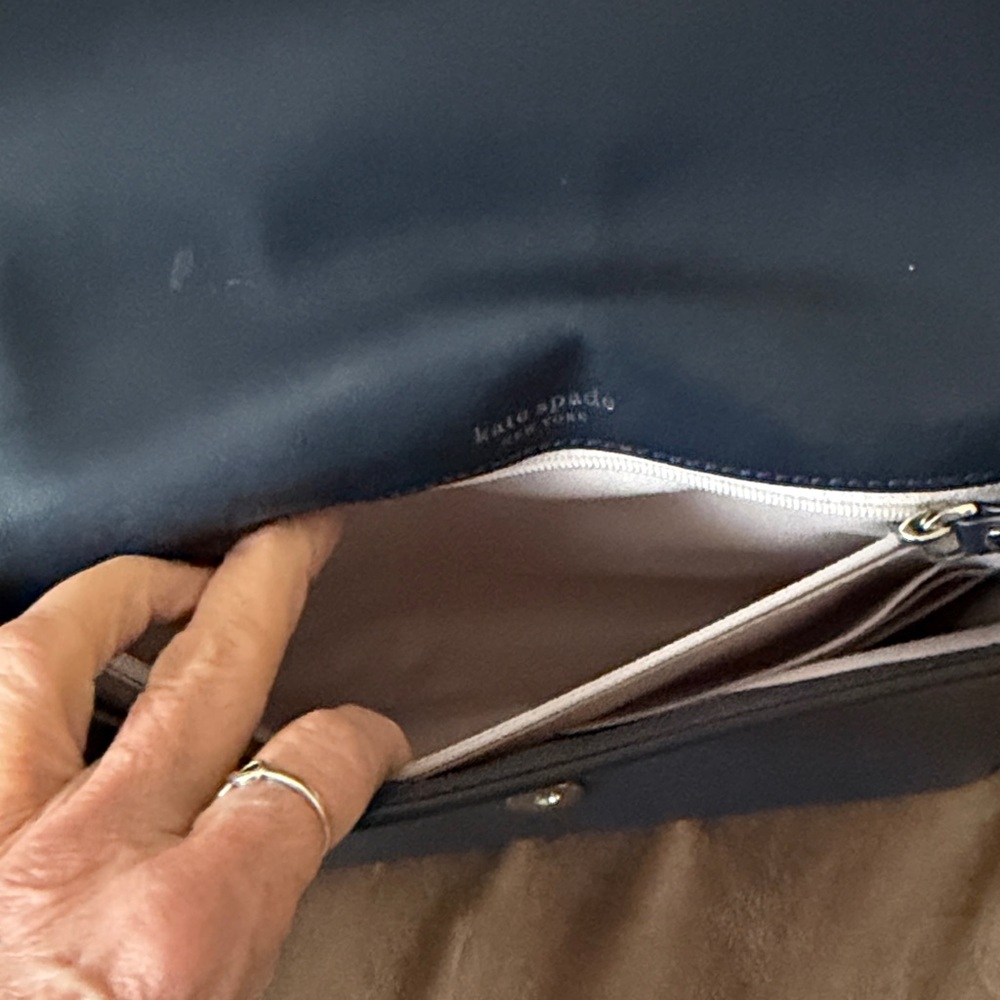 Kate Spade Denim Chain Shoulder Bag - Picture 9 of 12